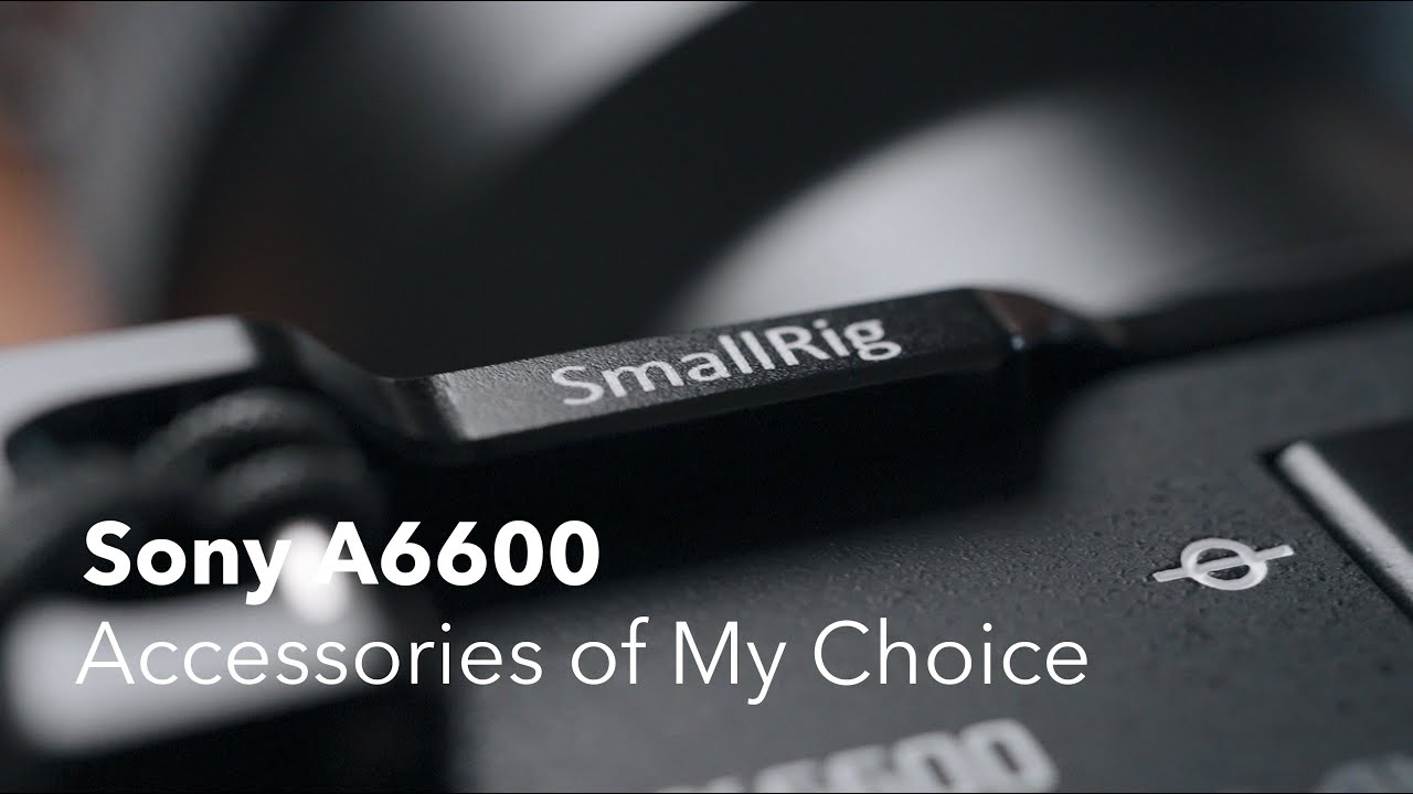 내가 선택한 A6600 필수 악세서리 / Essential accessories for my selected Sony A6600