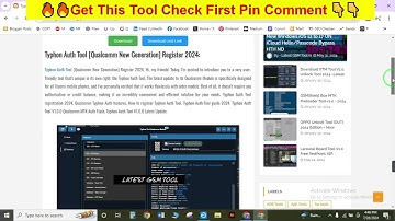 Typhon Auth Tool Qualcomm New Generation | Unlocking Flashing Solution | SAMSUNG FRP TOOL FRP Unlock