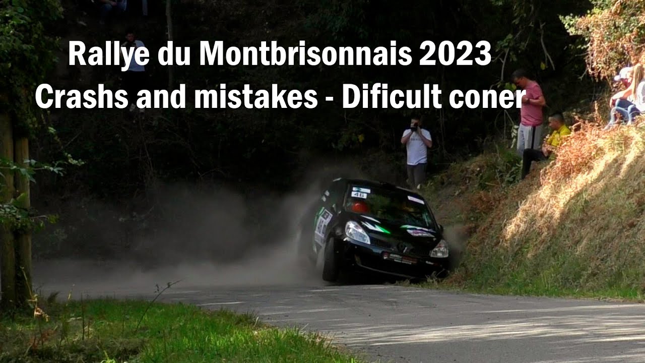 🇫🇷 Rallye du Montbrisonnais 2023 - Crashs and mistakes - Difficult corner