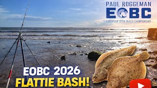 EUROPEAN OPEN BEACH CHAMPIONSHIP FLATTIE BASH HIGHLIGHTS FROM TODAY - SEA FISHING UK 