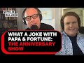 What a joke with papa and fortune  1 year anniversary show  netflix is a joke