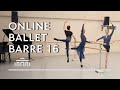 Ballet barre 16 online ballet class  dutch national ballet