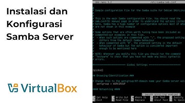 Tutorial install dan konfigurasi Samba Server di Debian 10