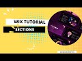 Mit Wix Abschnitten eine einzigartige und coole Webseite erstellen