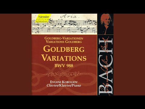 Bach Goldberg Variations — Evgeni Koroliov (Piano) - YouTube
