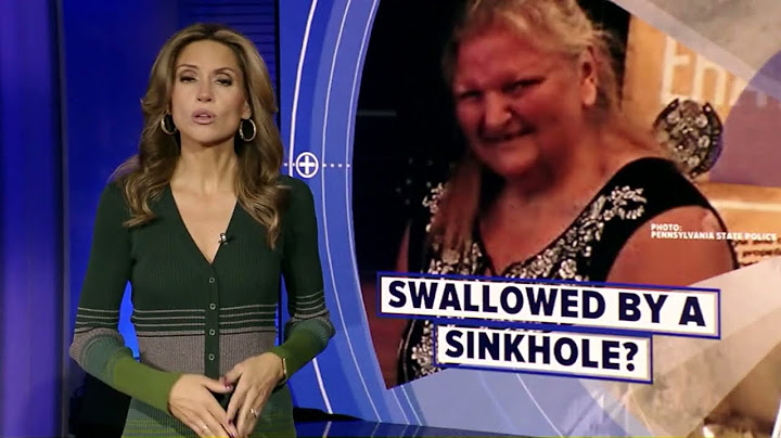 Search continues for missing Pennsylvania grandmother believed to have fallen into 30-foot sinkhole