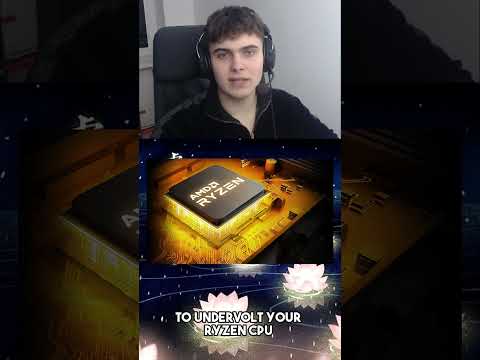 UNDERVOLT YOUR RYZEN