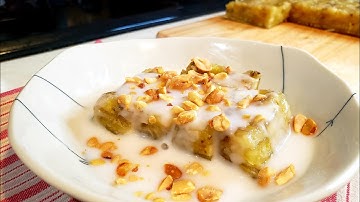 Bánh chuối hấp nước cốt dừa mềm dẻo, thơm ngậy, cách làm rất đơn giản!