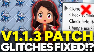 NEW V 1.1.3 Patch Notes: Menu Glitch FIXED in Pokemon Brilliant Diamond and Shining Pearl