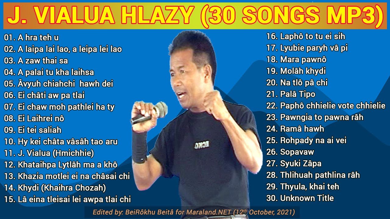 J Vialua Hlazy   30 Songs MP3 Video  J Vialua Full Albums  Duration   020924