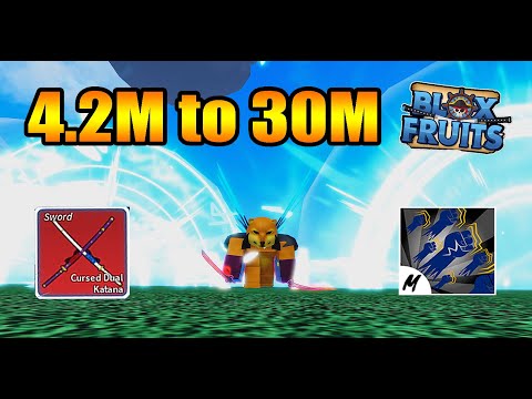 8.1M to 30M Bounty Hunt  Blox Fruits Live 