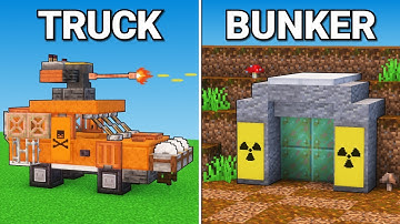 15+ APOCALYPSE Build Hacks In Minecraft!