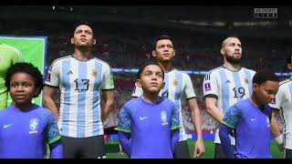 FIFA23 - BRAZIL vs ARGENTINA | NEYMAR JR. VS MESSI  | FIFA WORLD CUP FINAL | {4K 60FPS}