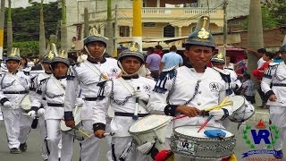 Banda de Guerra - Colegio Vicente Rocafuerte (Desfile de Daule) 2013