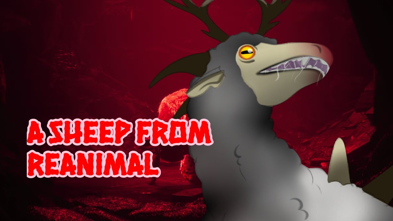 {SpeedPaint} REANIMAL~ My first fanart of the sheep from reanimal 🐑