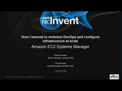AWS re:Invent 2016: