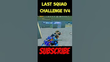 Last Zone challenge 1v4 🥶 #shortvideo #shorts #bgmi
