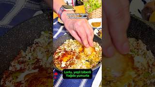 Lorlu,Yeşil Biberli Yağda Yumurta🍳 Resimi