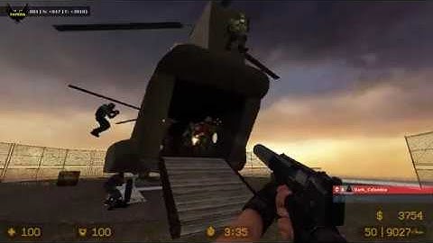 ZOMBIE ESCAPE MOD ON COUNTER-STRIKE: SOURCE, MAP: ZE_ CSS