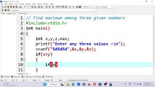 5 Nested If statement