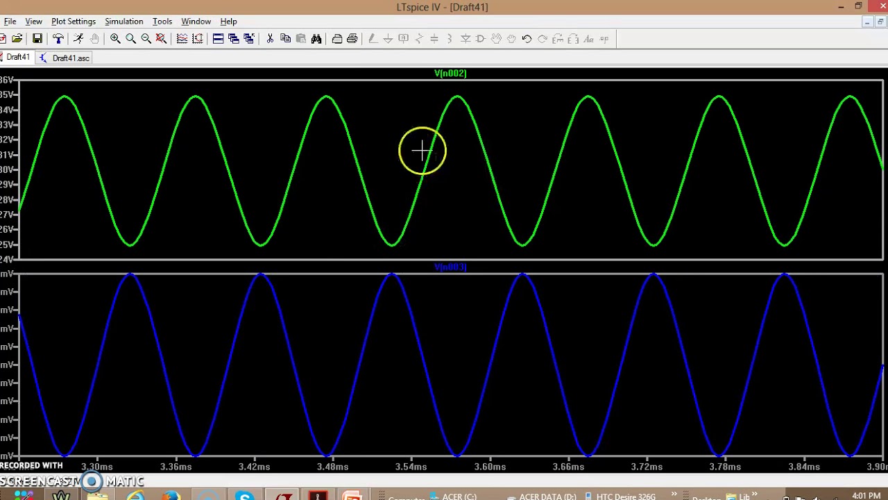 12A CS amplifier LT Spice task - YouTube