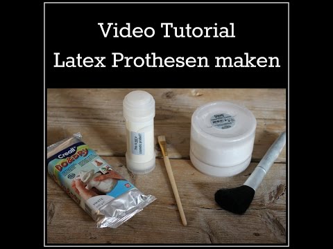 Video tutorial: Latex Prothesen maken