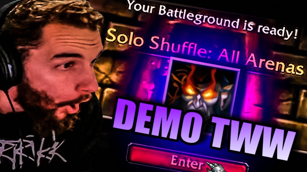 I Played My First Solo Shuffle Games As An Demonology Warlock in TWW ...