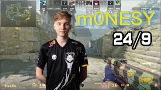 m0NESY ANCIENT POV（24/9）79%HS ￨2 Quadro Kills￨ (CS2 ANCIENT POV) Dec 23, 2023