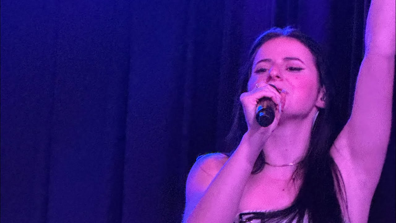 Natalie Jane ￼singing ￼I’m good live