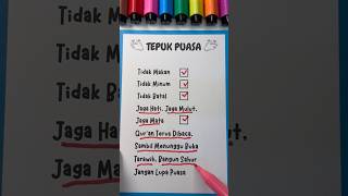 Download Lagu Yuk nyanyi TEPUK PUASA, di bulan RAMADHAN 🤲🤗 #ramadan #shorts MP3