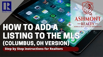 Adding a property on the MLS.  Tutorial for REALTORS (Part 3 of 4)
