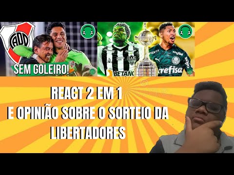 [REACT+OPINIÃO SORTEIO]♫RIVER CONSEGUE VITÓRIA HISTÓRICA e ♫O 🇧🇷 TÁ VOANDO NA LIBERTA! (FutParódias)