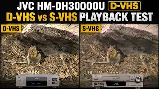 Does D-VHS VCR Improve VHS Playback D-VHS vs JVC’s Leading S-VHS VCRs