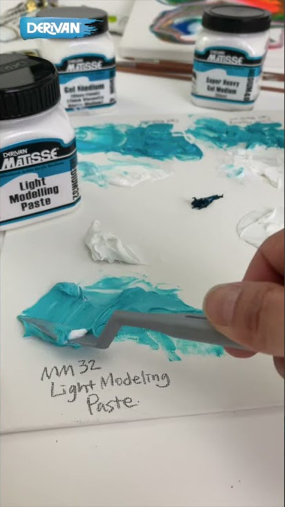 Modeling paste 10/10, Modeling Paste Painting
