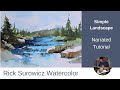 Watercolor Tutorial, "Simple Landscape"