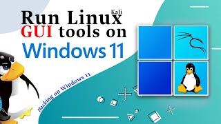 run kali linux gui apps on windows 11 [hindi]