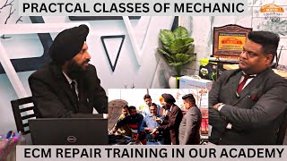 PRACTCAL CLASSES OF MECHANICAL AND ECM REPAIR TRAINING IN OUR ACADEMY