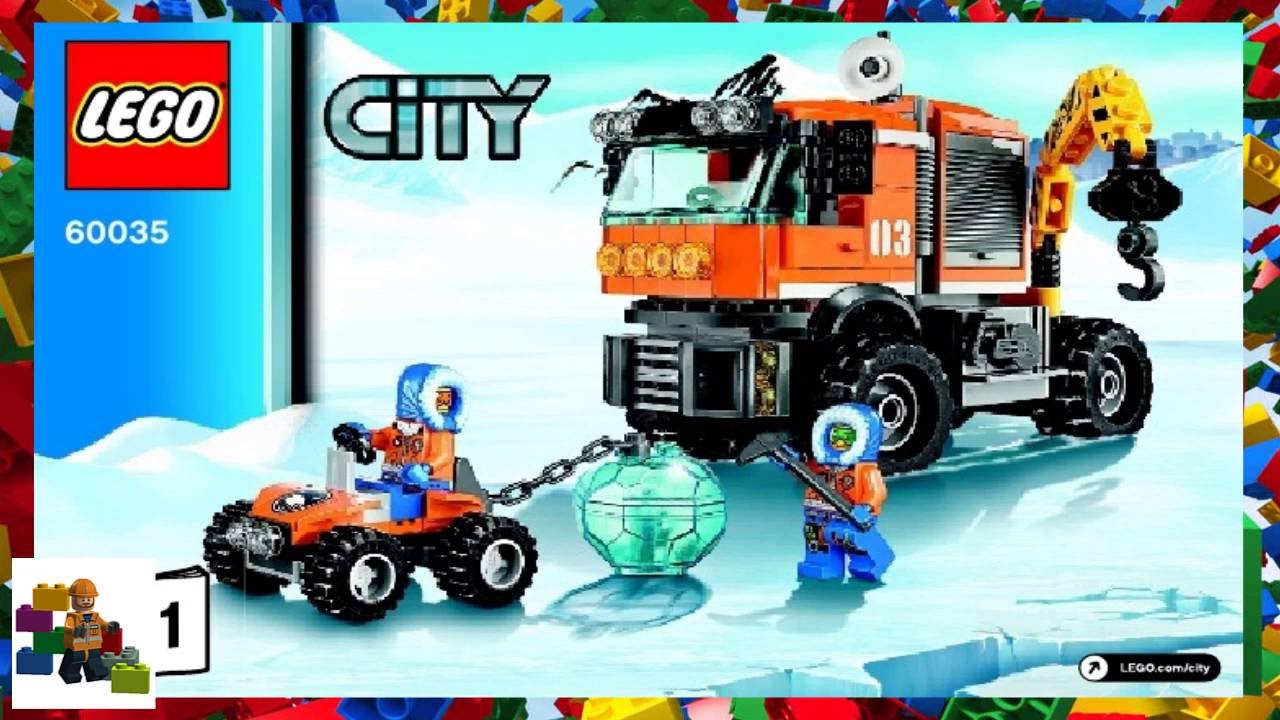 LEGO instructions - City Arctic - 60035 Arctic Outpost (Book 1) - YouTube