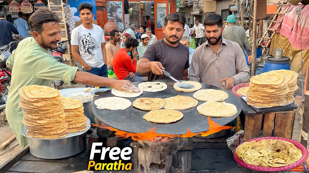 FREE PARATHA | You WON'T BELIEVE How EASY it is to Make AUTHENTIC ...