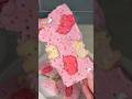 viral frosted cookie yogurt bark recipe 🩷🧊 #recipe #dessert #cookies #yogurt #shorts #easydessert
