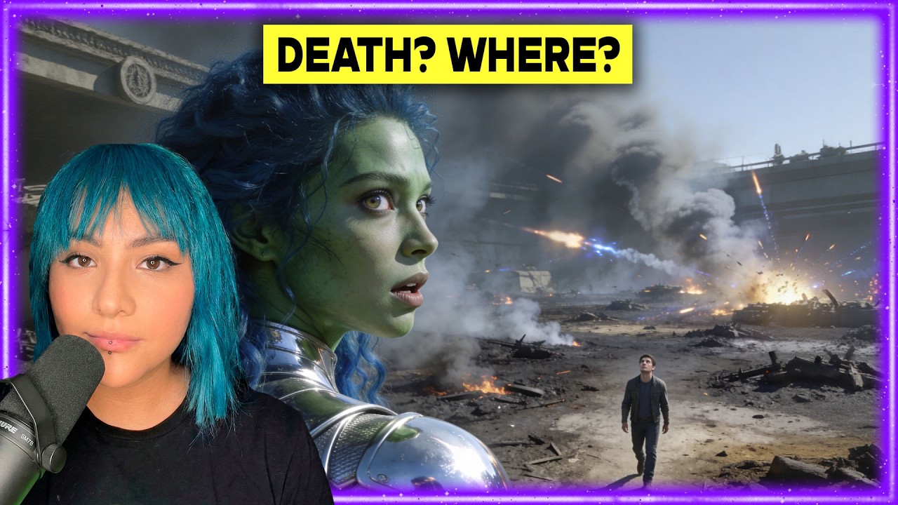 Alien Empress Watched the Human Walk Through Her Killing Field Without Flinching