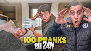 100 Pranks Sur Notre Petit Frère En 24H Il Senfuit De La Maison