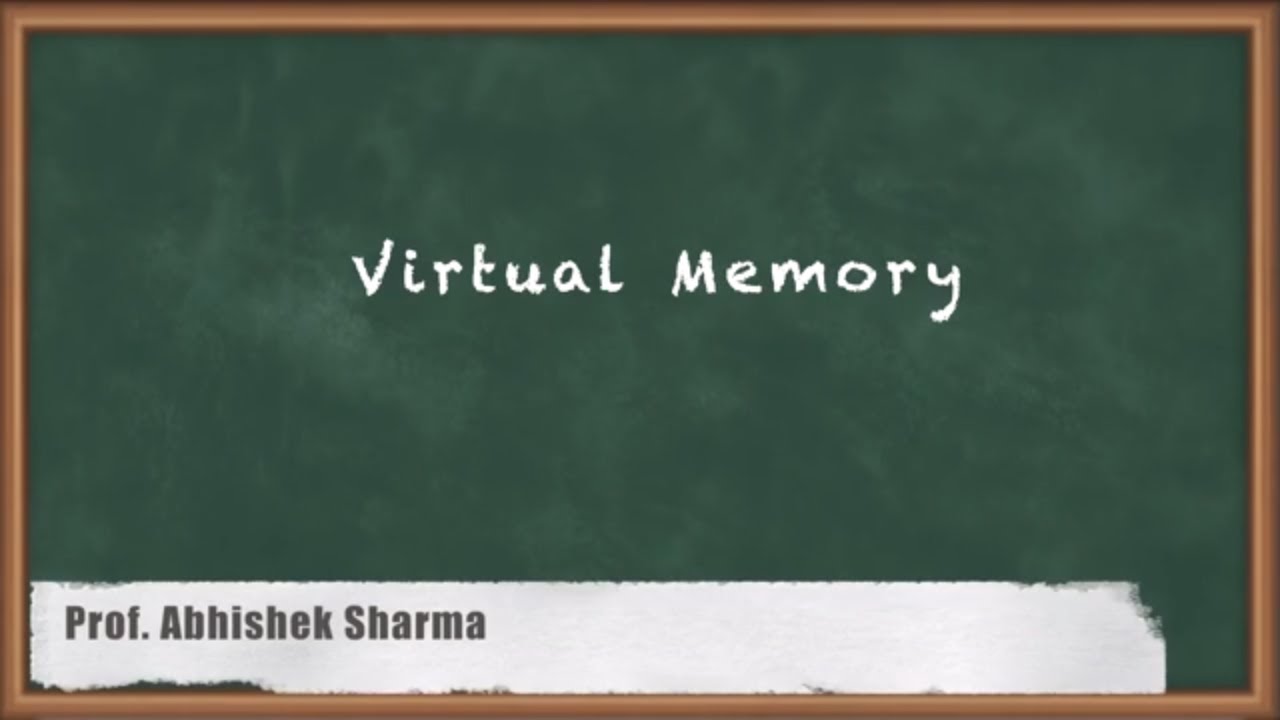 Virtual Memory Introduction | GATE Operating System Concepts - YouTube