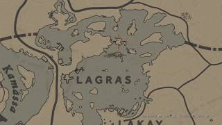 Red Dead Online | Blackwater Marsh: Treasure Locations (Rank 20 Map)