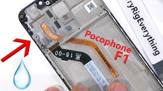 Pocophone F1 Teardown - I found LIQUID inside!