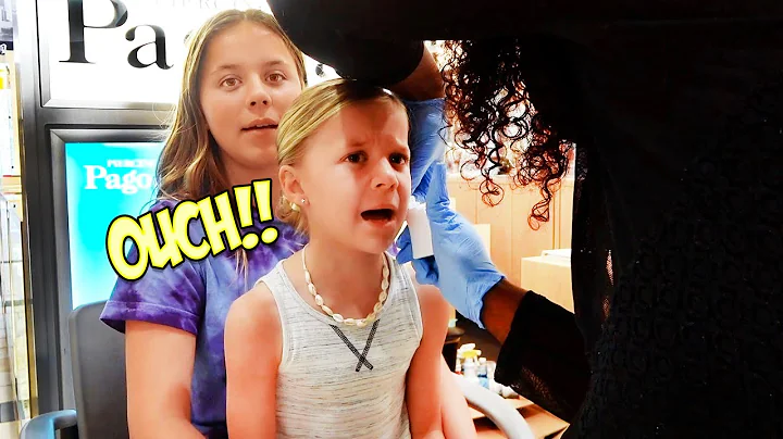 RORY GETS HER EARS PIERCED FOR THE THIRD TIME!
