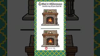 Find 3 Differences in 10 Seconds! Only Geniuses Can Spot Them 🧠🔥 #shorts Brain Test #72 #puzzle