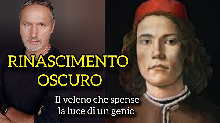 RINASCIMENTO OSCURO - il veleno che spense la luce di un genio.