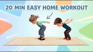 kids fun fitness start 20 min easy home workout