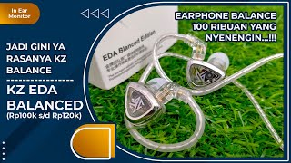 KZ EDA Balanced Version In Ear Earphone IEM with MIC alt KZ EDX Ultra